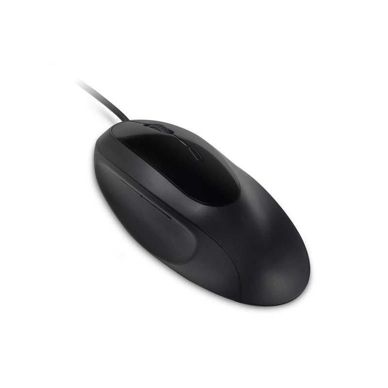 Kensington Wired Ergonomic Mouse - Pro Fit Ergo Wired Mouse For Your Home Office - Laptop/Desktop/PC/Gaming, with USB 3.0 Connection, 4 DPI Settings and 5 Buttons - Black (K75403EU