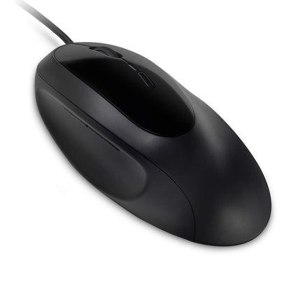 Kensington Wired Ergonomic Mouse - Pro Fit Ergo Wired Mouse For Your Home Office - Laptop/Desktop/PC/Gaming, with USB 3.0 Connection, 4 DPI Settings and 5 Buttons - Black (K75403EU