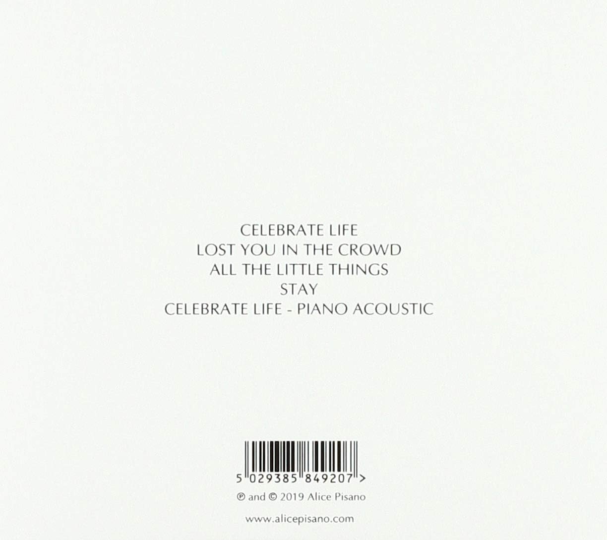 Celebrate Life (Ep)