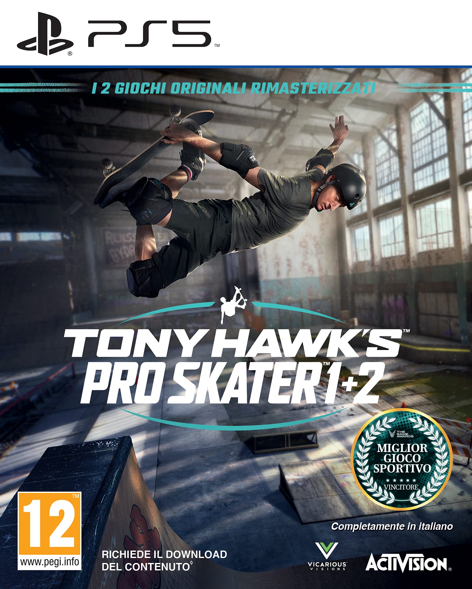 Tony Hawk's Pro skater 1+2 - PlayStation 5 Standard