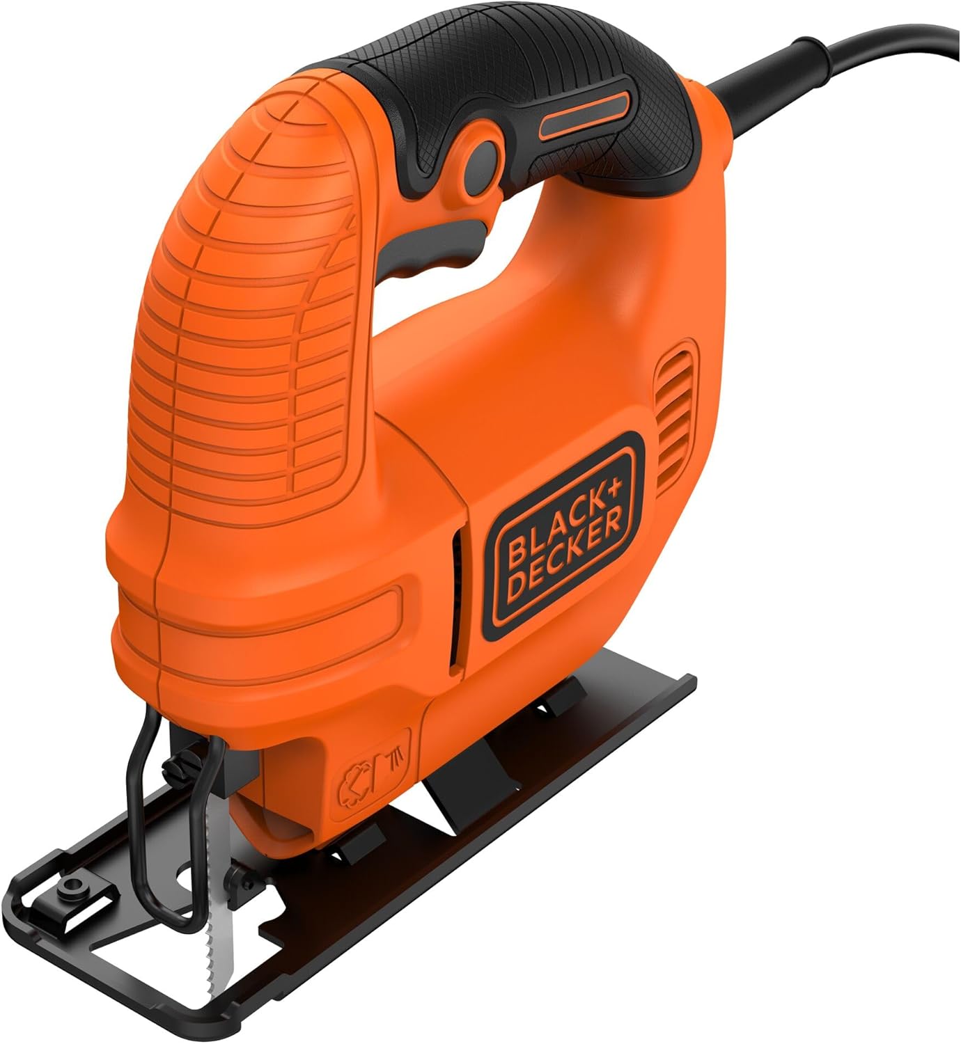 BLACK+DECKER Seghetto alternativo 400W. Sistema di inclinazione per tagli a 45°. 230 V. KS501-QS