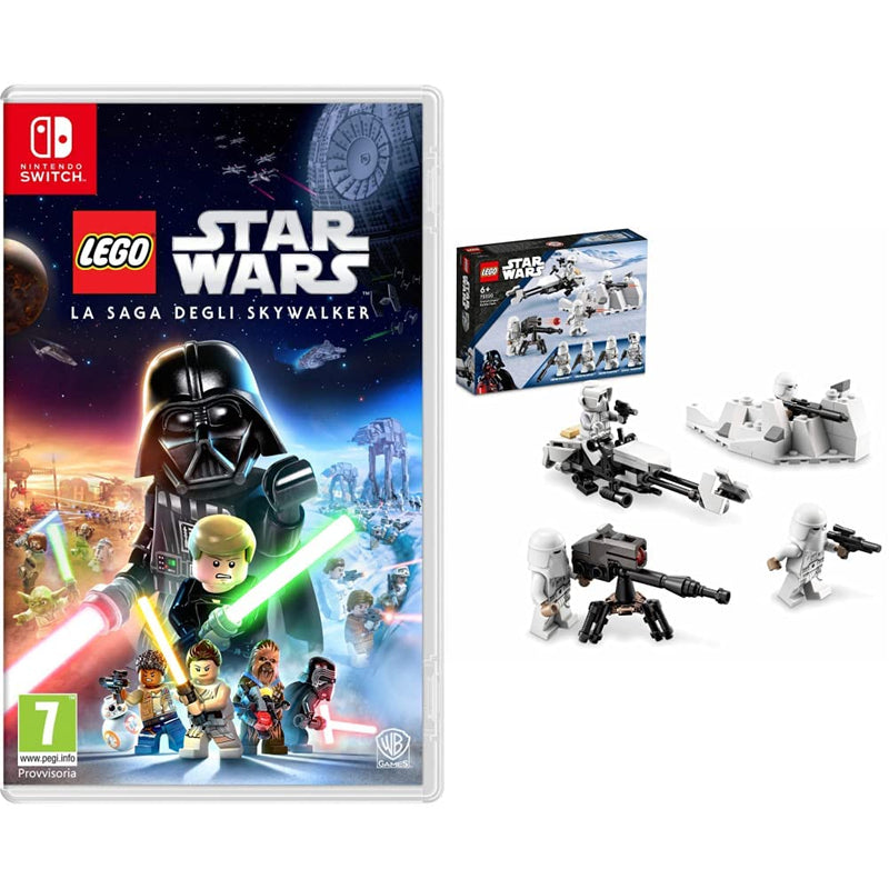 Lego Star Wars: La Saga degli Skywalker - Standard (NS) + LEGO Star Wars Battle Pack Soldati Artici75320