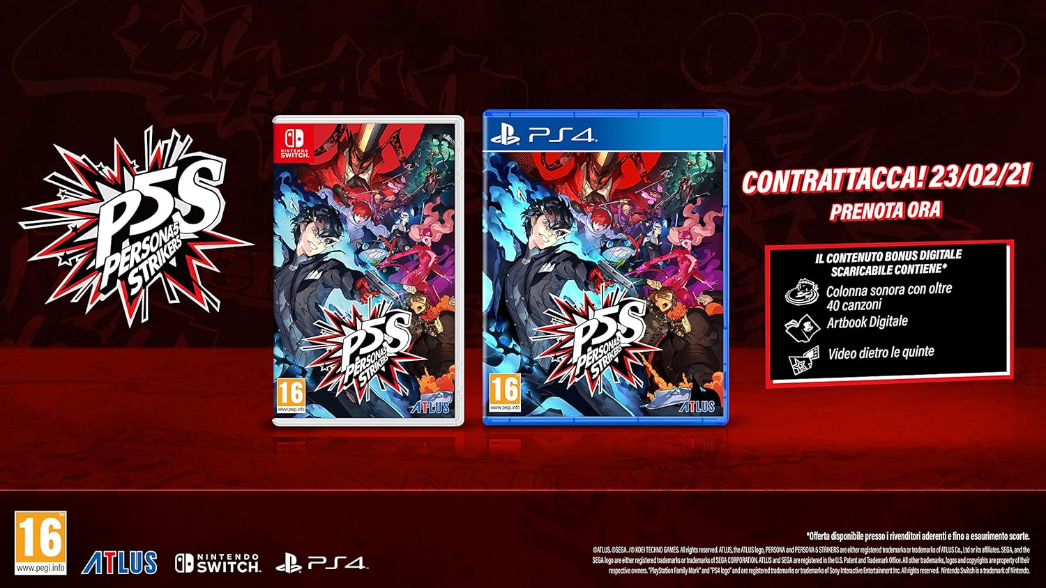 KOCH MEDIA PERSONA 5 STRIKERS PLAYSTATION 4