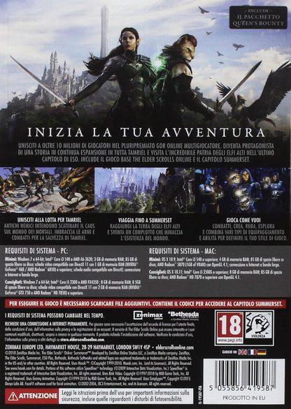 The Elder Scrolls Online - Summerset - PC PC Standard disc