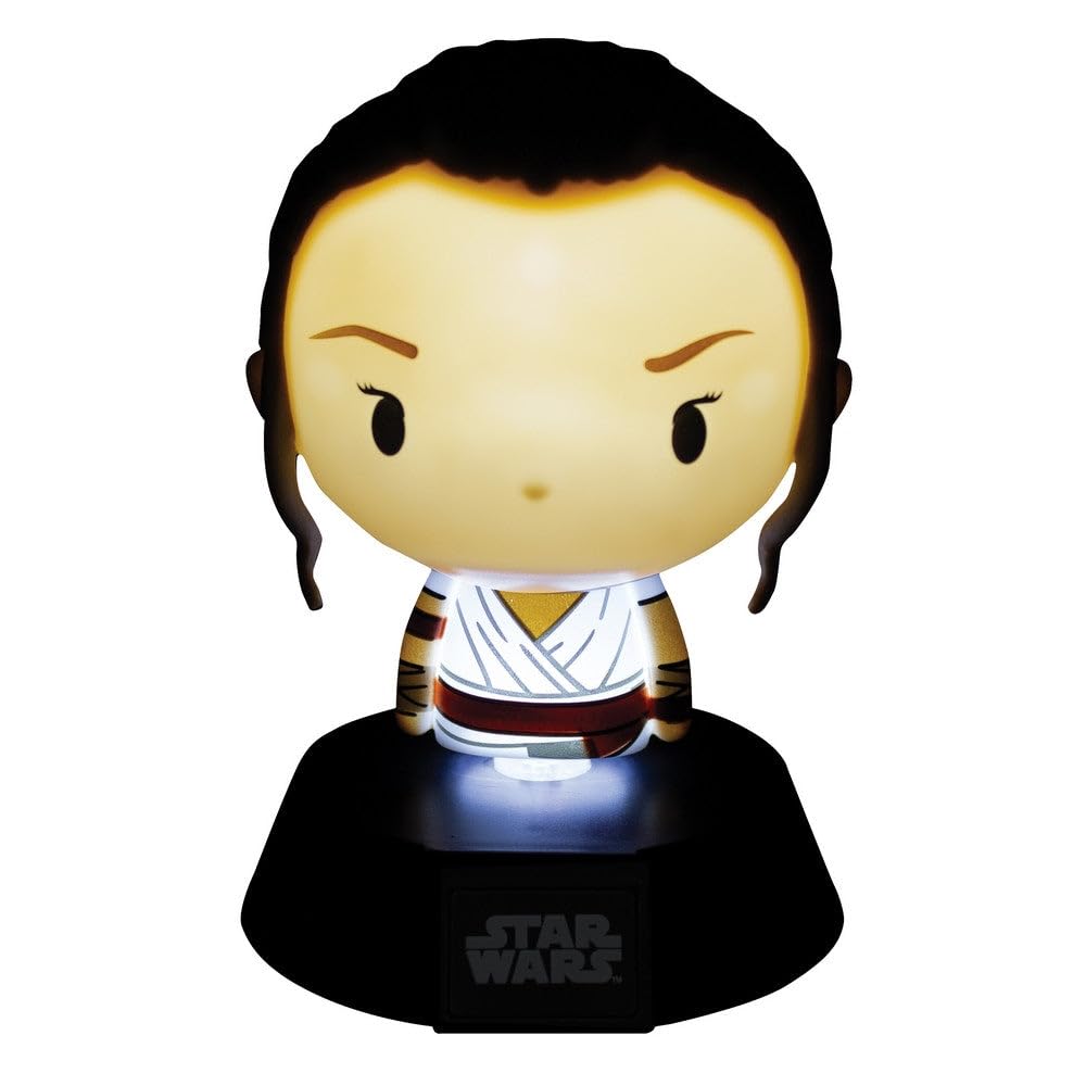 Paladone Rey Icon Light Star Wars Collectable Ideal for Kids Bedrooms, Ofice and Home Pop Culture Gaming Merchandise