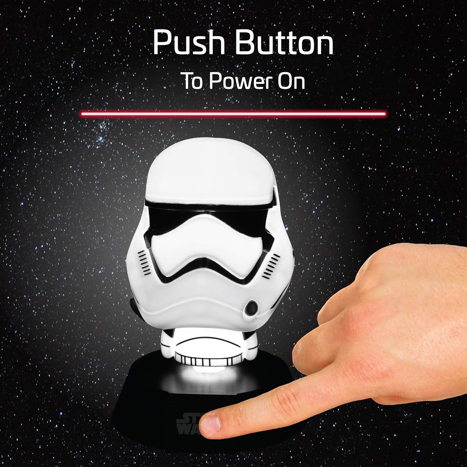 Paladone First Order Stormtrooper Icon Light - Officially Licensed Disney Star Wars Merchandise, Approx. 10 cm Tall