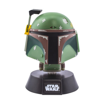 Paladone Star Wars Bobba Fett 3D BDP | Officially Licensed Disney Mandalorian Iconic Character | Empire Strikes Back | Bright Night Light or Desk Lamp, Green