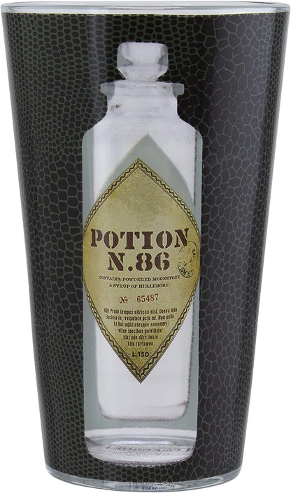 Paladone PP8372HP Harry Potter Potion Drinking Glass | Officially Licensed Merchandise, Multicolored