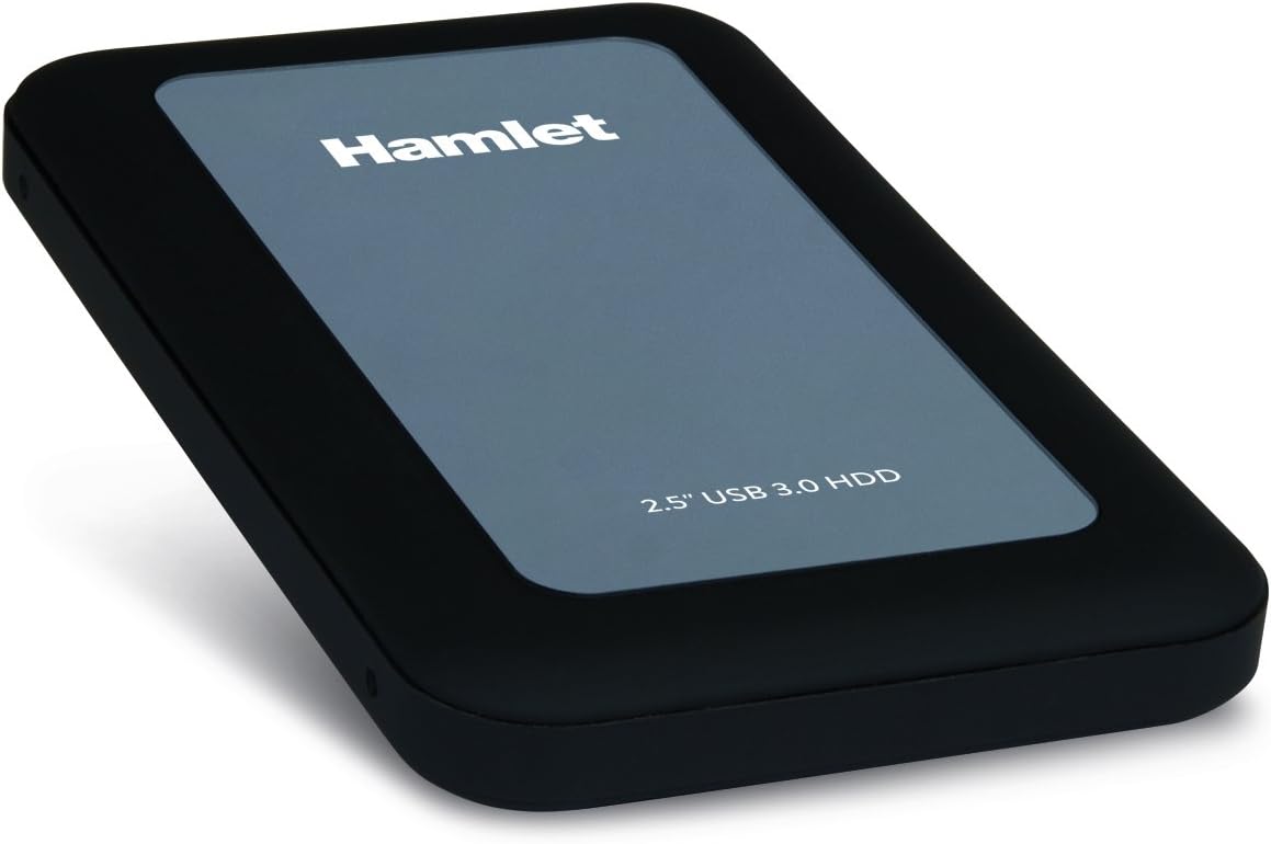 Hamlet Box 2 5 Usb3.0 Rugged Mirror Black