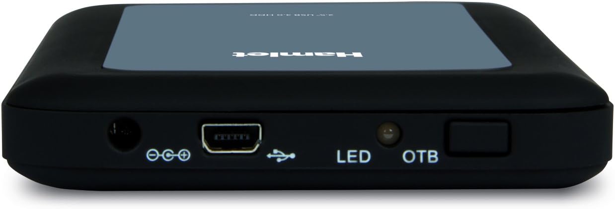 Hamlet Box 2 5 Usb3.0 Rugged Mirror Black