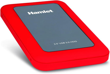 Hamlet HXD25U3MRD - Caja de Disco Duro (Enchufar y Usar, Hot-Swap, Indicadores LED