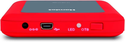 Hamlet HXD25U3MRD - Caja de Disco Duro (Enchufar y Usar, Hot-Swap, Indicadores LED