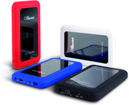 Hamlet HXD25U3MRD - Caja de Disco Duro (Enchufar y Usar, Hot-Swap, Indicadores LED