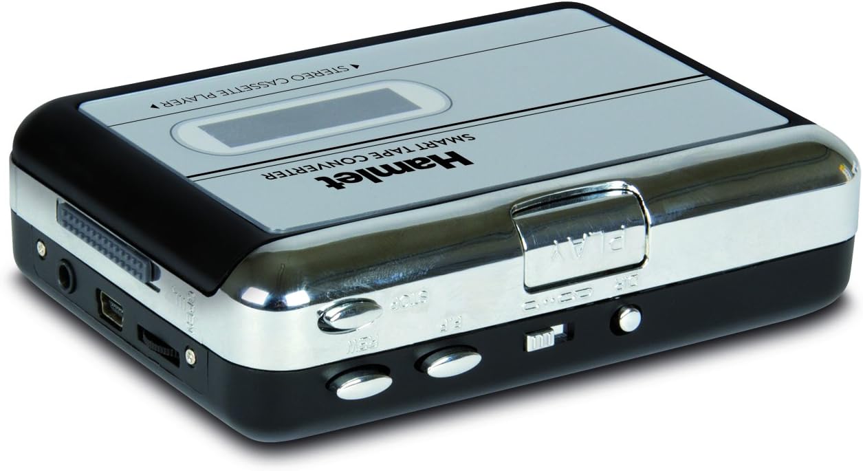 Hamlet XDVDMAG - cassette players (3.5 mm, Black, Silver, AA, Alkaline