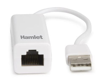 Hamlet HNU2F100 Adaptador de Red Ethernet 100 Mbit/s - Tarjetas de Red (AAlámbrico USB, Ethernet, 100 Mbit/s, Blanco