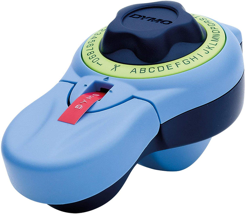 Dymo Junior Home Embossing Label Maker, Blue, Green