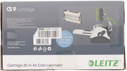 LEITZ Bobina film in cartuccia - f.to A4 (21cm x 20m) 80 micron (CS9 - CS9E) - 18646