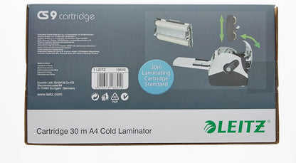 Leitz A4 Refill Cartridge, Office Cold Laminator CS9, 30 m, 90-920 Sheet Capacity