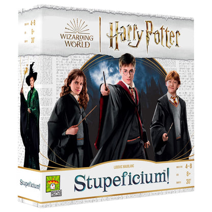 Asmodee – Stupeficium! | Harry Potter Board Game, Cast Hogwarts Spells, 4-8 Players, Italian Edition