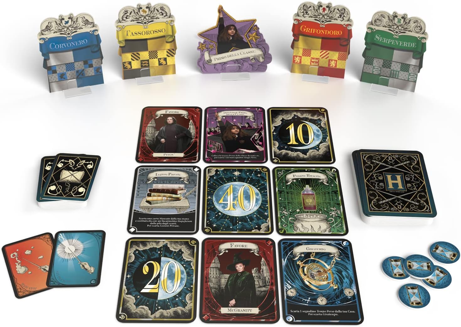 Asmodee – Stupeficium! | Harry Potter Board Game, Cast Hogwarts Spells, 4-8 Players, Italian Edition