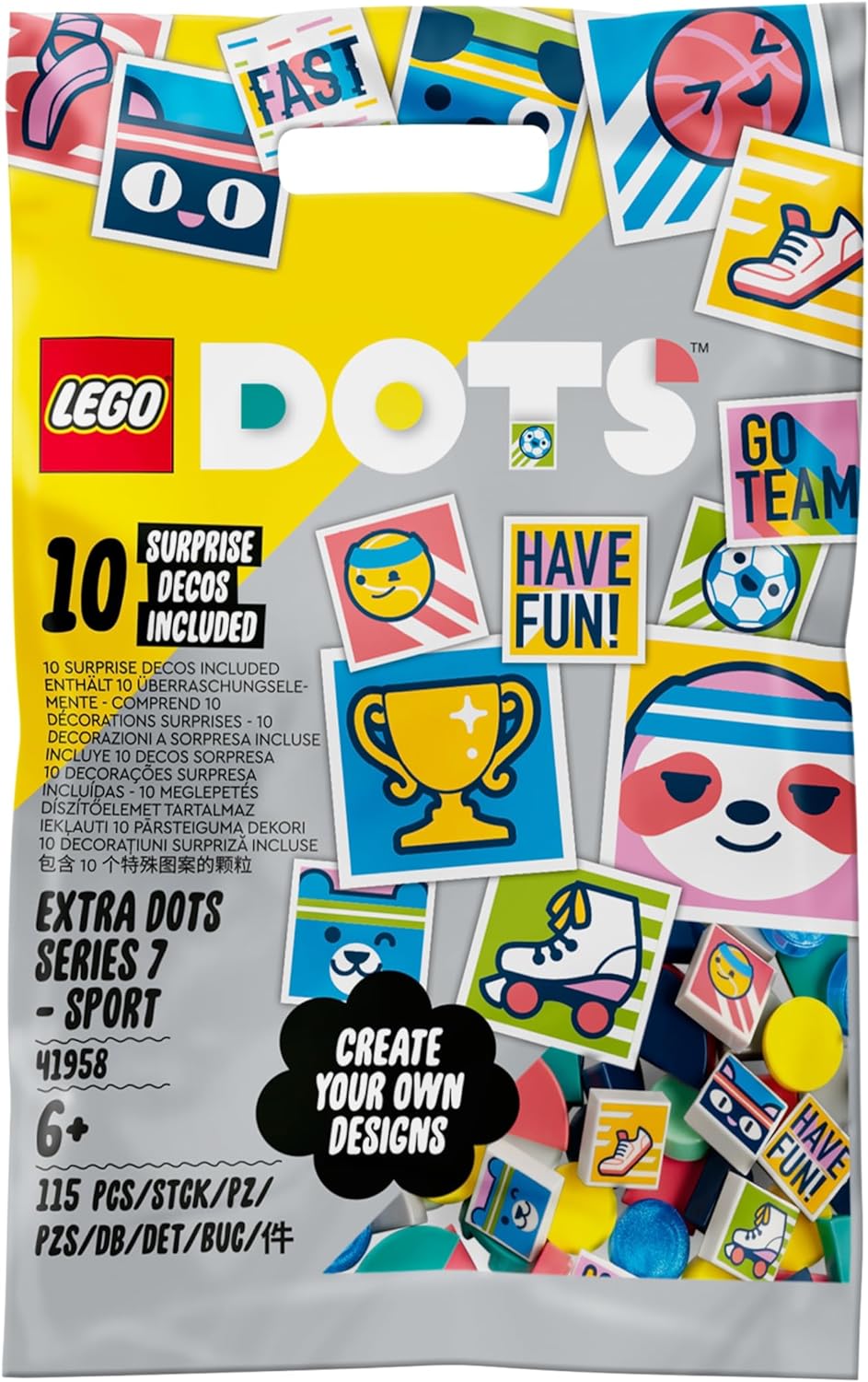 LEGO 41958 DOTS Extra DOTS Series 7 - SPORT