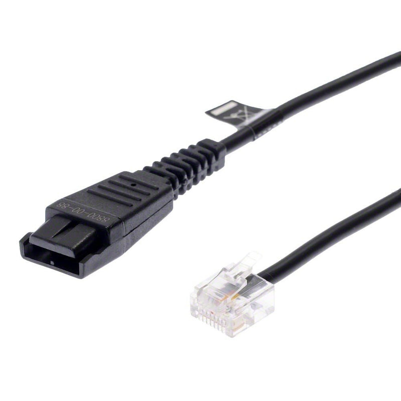 GN Netcom 8800-00-88 CABLE with QD TO RJ45 PLUG 8PIN for AGFEO ST 40 - (Cables > Cable Converters