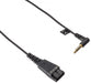 Jabra Qd/3.5 Mm Qd 3.5 Mm Black Cable Interface/Gender Adapter - Cable Interface/Gender Adapters