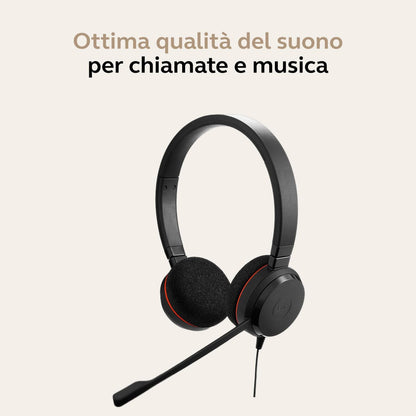 Jabra Evolve 20 Stereo UC USB-C
