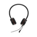 Jabra Evolve 30 II Microsoft Teams Certified USB-C Stereo Corded Headset with Call Control Unit - Compact Mini USB (Black