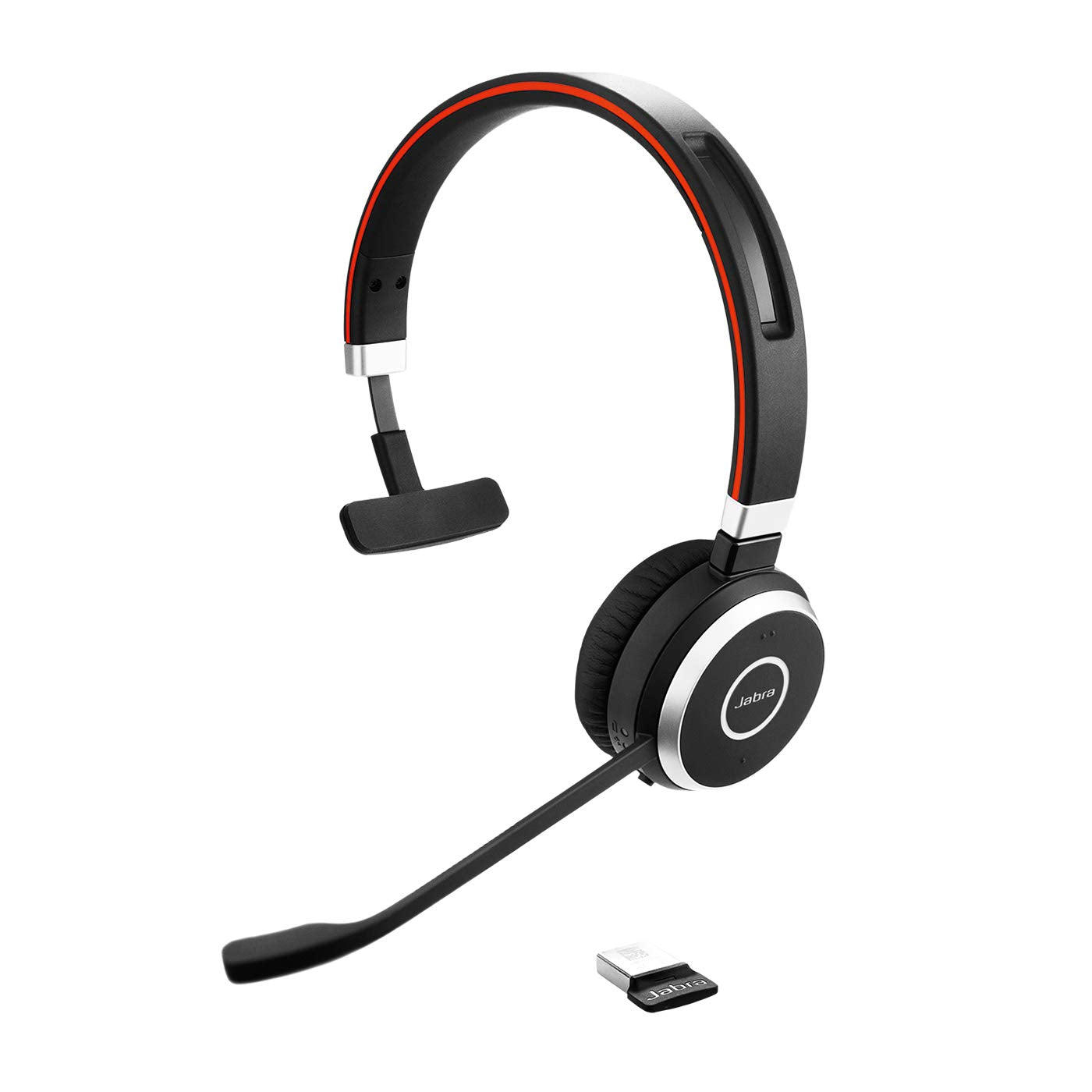 Jabra Evolve 65 Se Uc Mono - Headset - On-Ear - Bluetooth - Wireless - Usb - For Jabra Evolve, Link 380A Ms