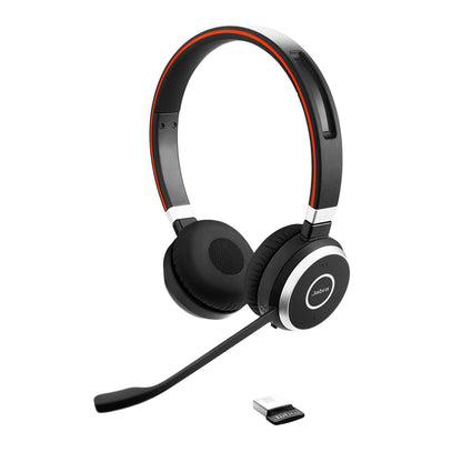 Jabra Evolve 65 Se Uc Stereo - Headset - On-Ear - Bluetooth - Wireless - Usb - Optimised For Uc - For Jabra Evolve, Link