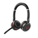 Jabra Evolve 75 SE Wireless Stereo Headset - Bluetooth Headset with Noise-Cancelling Mic & Active Noise Cancellation - MS Teams Certified, works with all other platforms - Black Evolve 75 SE Headset only Microsoft