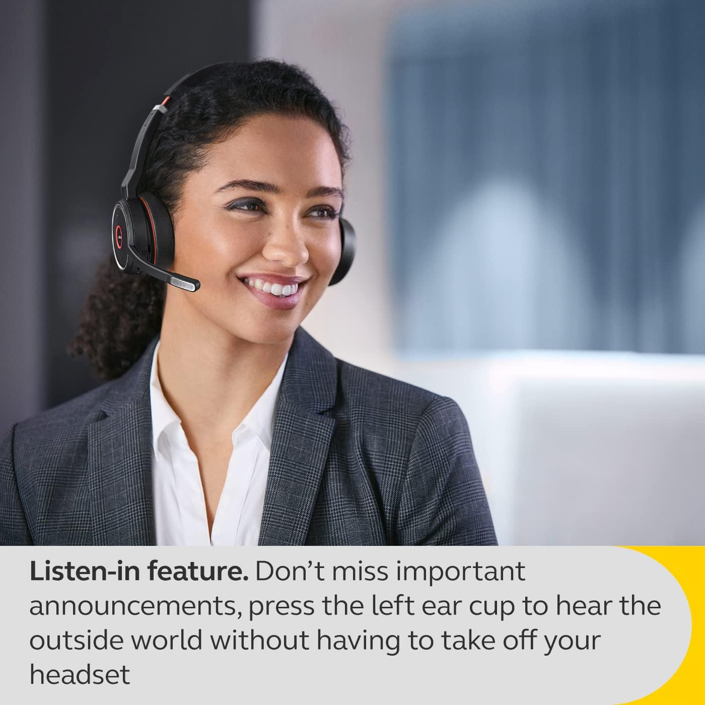 Jabra Evolve 75 Se Uc Stereo - Headset - On-Ear - Bluetooth - Wireless - Active Noise Cancelling - Usb - Zoom Certified