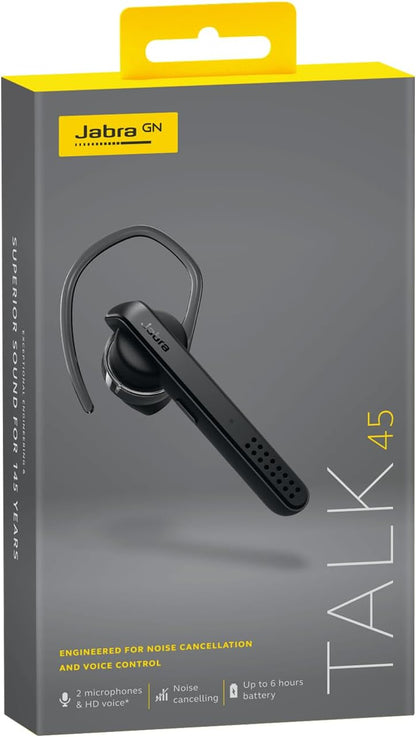 Bluetooth Headset With Microphone Jabra Talk 45 Black