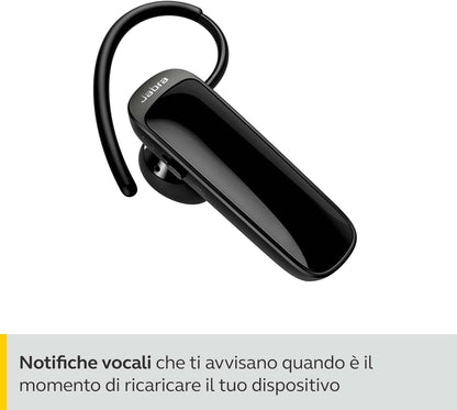 Jabra Talk 25 SE Mono Bluetooth Headset, Wireless Headset with Integrated Microphone, Multimedia Streaming and Up to 9 Hours of Talk Time