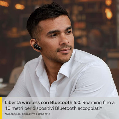 Jabra Talk 25 SE Mono Bluetooth Headset, Wireless Headset with Integrated Microphone, Multimedia Streaming and Up to 9 Hours of Talk Time