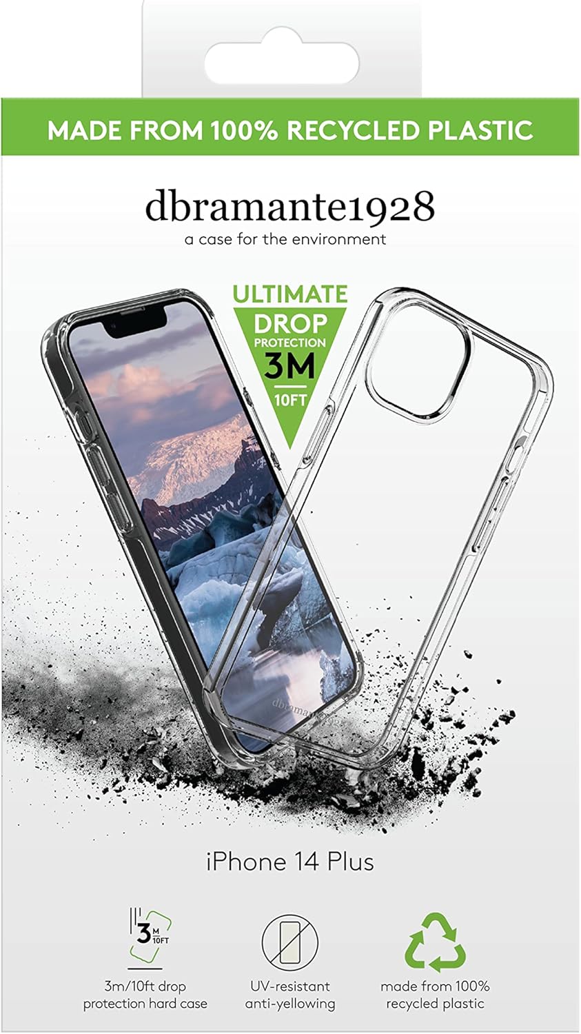 dbramante1928 Iceland Pro funda para teléfono móvil 17 cm (6.7") Transparente