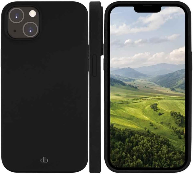 dbramante1928 iPhone 14 Case Compatible with MagSafe Monaco Night Black