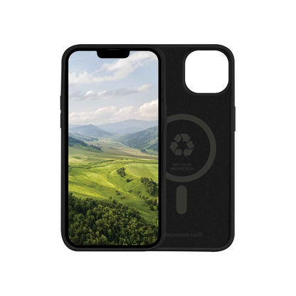 dbramante1928 iPhone 14 Case Compatible with MagSafe Monaco Night Black