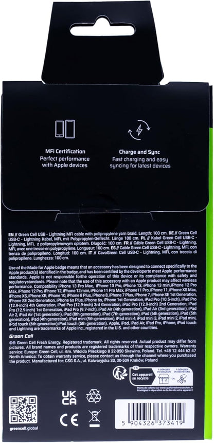 Green Cell Kabel USB-A - USB-C Typ-C 2m mit LED-Beleuchtung Ladekabel Schwarz Schnellladekabel Kompatibel mit Samsung Galaxy S23 S22 S21 S20 Ultra S10 S9 S8+ | Note 20 10 9 8 | Android-Telefonen 1 Stück 200cm LED /