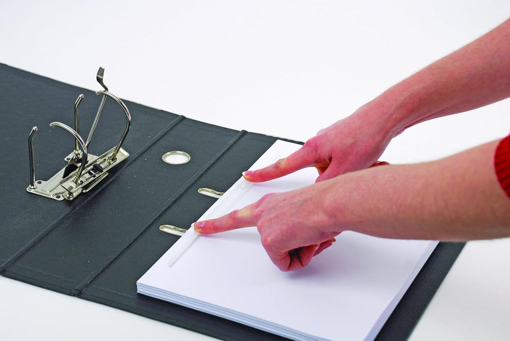 Fellowes 00895 Confezione Fastener Rilegatori, Passo 80 mm, Confezione da 100 Pezzi