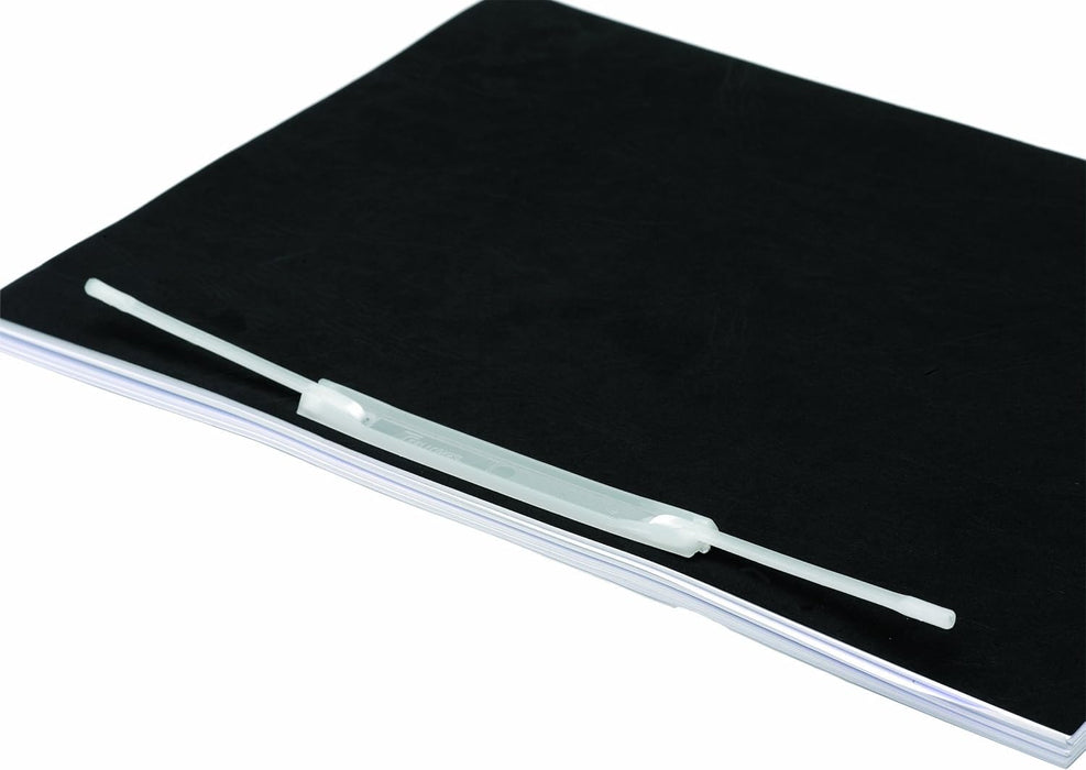 Fellowes 00895 Confezione Fastener Rilegatori, Passo 80 mm, Confezione da 100 Pezzi