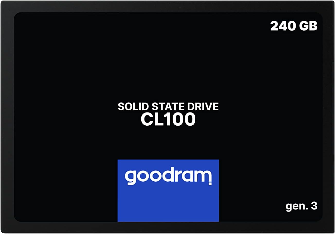 goodram SSD 240GB SATA3 CL100 Gen 3
