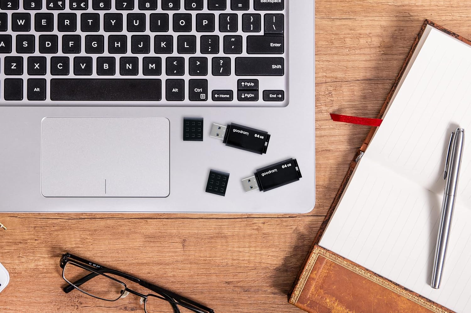 goodram USB Memory Stick with 64GB UME3 - USB 3.0 Data Storage Pen Drive - Read Speed up to 60 MBs - with Non-Slip Memory Stick - USB Flash Drive Black 10.3 x 12.3 x 1.2 cm