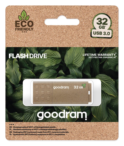 GOODRAM - Clé Usb 32Go Ume3 Eco - Boitier Et Packaging En Matériau 100% Recyclés 32GB