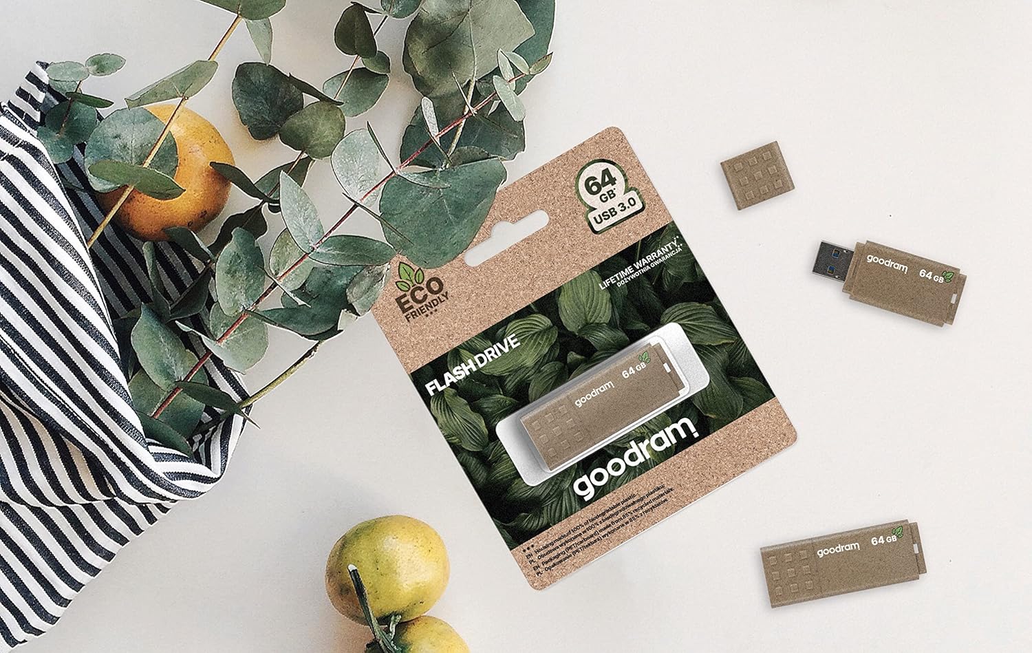 GOODRAM - Clé Usb 32Go Ume3 Eco - Boitier Et Packaging En Matériau 100% Recyclés 32GB