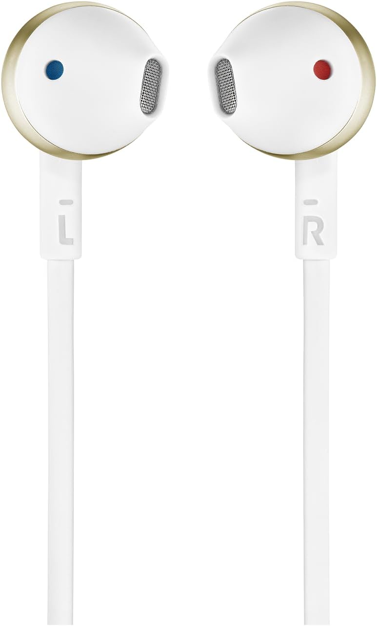JBL JBLT205CGD Earphones with Microphone, Champagne