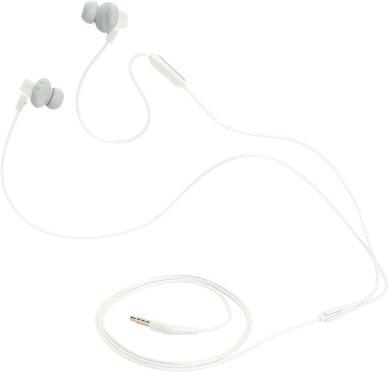 JBL Endurance Run 2 Headphones, Wired In-Ear Sports Earphones, Sweatproof with Magnetic Earbuds and In-Line One Button Remote Microphone, in