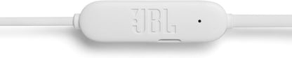 JBL TUNE 215BT - Wireless earbud headphones with Bluetooth 5.0, built-in microphone, and 16 hour battery life, in white