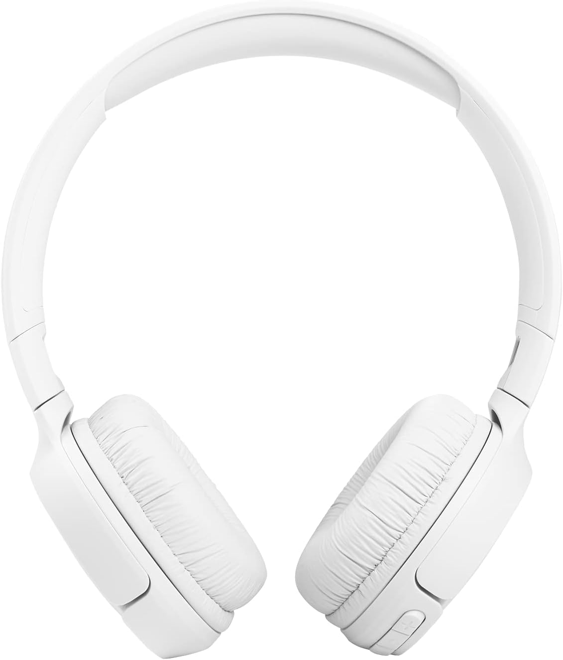 JBL TUNE 510BT – Auriculares inalámbricos on-ear con tecnología Bluetooth, ligeros, cómodos y plegables, hasta 40h de batería, Siri y Asistente de Google, con conexión multipunto, blanco